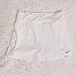 White Nike Tennis Skirt